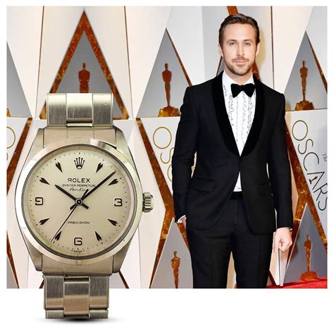 ryan gosling vintage rolex|Ryan Gosling Rolex air king.